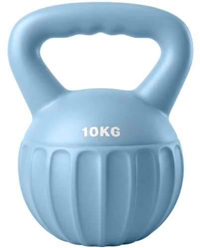 SPORTNOW Kettlebell Kugelhantel mit Sand Befüllt für Anfänger | Gewicht-Hantel, Zuhause Krafttraining