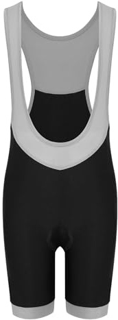 Aislor Maillot Ciclismo Niños Shorts Carrera Secado Rápido Traje De Triatlón Pantalones Fitness Motocicleta Negro 11-12 años