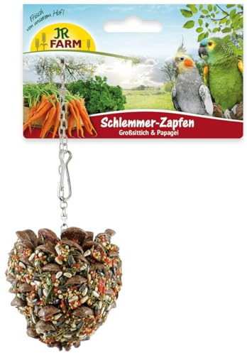 JR FARM Birds Schlemmer-Zapfen Großs. & Papagei 195 g