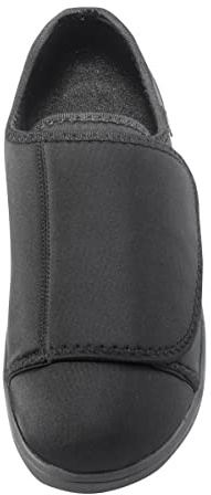 Silvert's Adaptive Clothing & Footwear Men’s Neoprene Extra Wide Ultra Comfort Flex Shoes for Seniors - Black 13