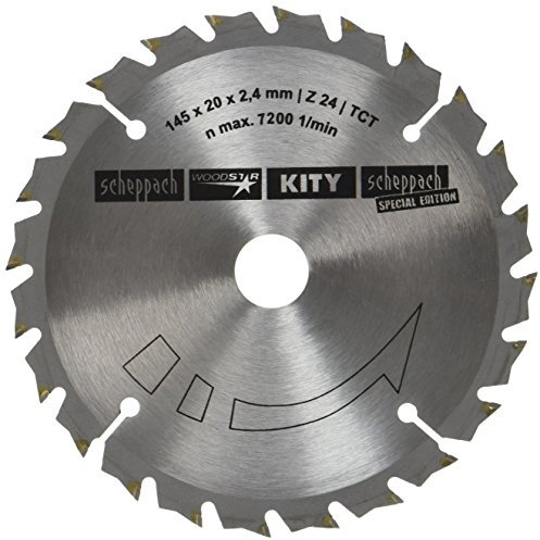 Scheppach Lame de scie 145 x 20 mm 24 dents pour PL45