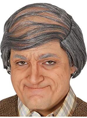 Guirca Fiestas GUI4702 - Glatzkopf mit grauen Haaren