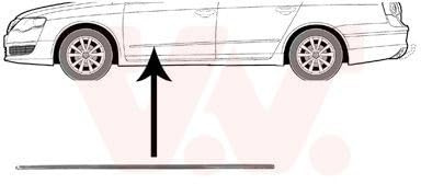 Van WEZEL Baguette décorative/de Protection, Porte 5839403