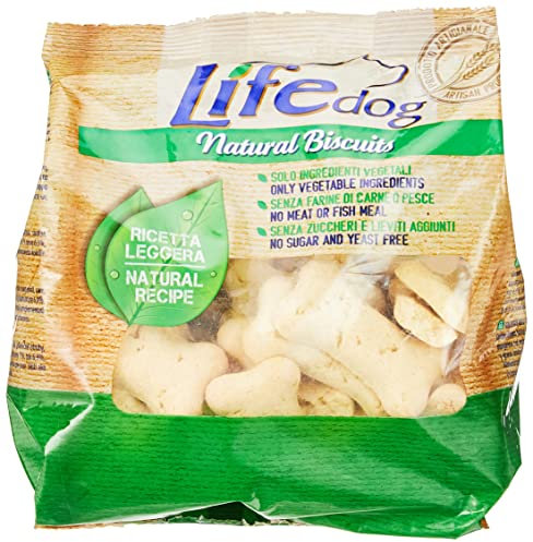 Life Dog 60002 Biscotti Ossi, 500 Grammi