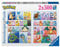 Ravensburger - Pokémon Puzzle für Erwachsene, 2 Puzzles mit 500 Teilen, Geschenkidee für Sie oder Ihn, Brettspiel, 49 x 36 cm