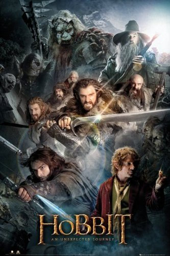 GB Eye 61 x 91.5 cm The Hobbit Collage Maxi Poster