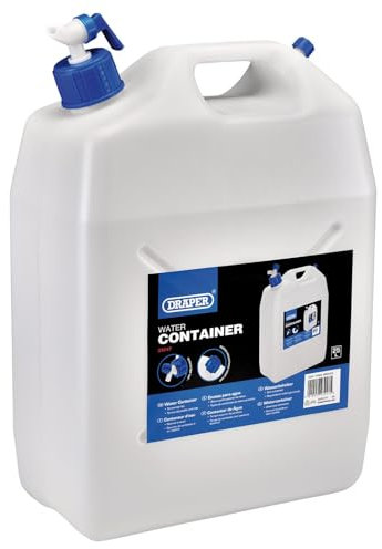 Draper 23247 Bidon d'eau avec Robinet 25 L