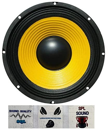 1 WEB W-128 altoparlante diffusore medio basso woofer 30,00 cm 300 mm 12 125 watt rms 250 watt max impedenza 8 ohm casa sensibilità 94 db, 1 pezzo + 3 adesivi omaggio