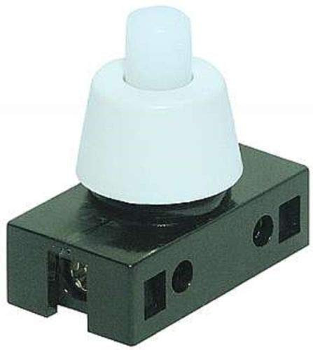 Encastrable Interrupteur à Pression pour lampes Blanc 250 V 2 A