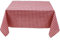 Tischdecke Karo 1x1 cm Baumwolle - Tischtuch, Tischwäsche, Tischdeko, Karomuster, Kariert, Landhaus, Geburtstag, Feier, Hochzeit, Restaurant, Hotel (Rot, 80x80 cm)