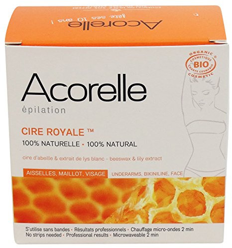 ACORELLE - Wachs Royal ohne Streifen - Ideal für Gesicht, Achseln und Bikinozone