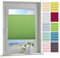 ourdeco® Plissee / 100 x 150 cm (Breite x Höhe) Apple Green/lichtdurchlässig, Blickdicht/verspannt/zum Klemmen und Montage ohne Bohren
