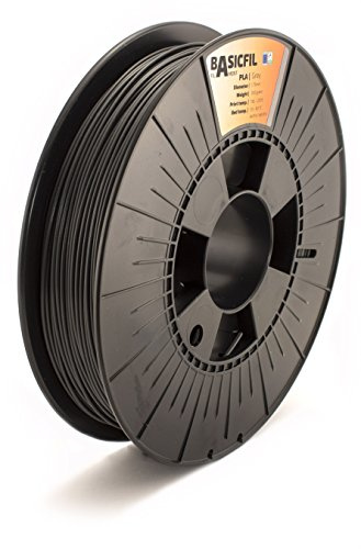 BASICFIL PLA (3D Drucker Filament), 1.75mm, 500g, Grau (Grey)