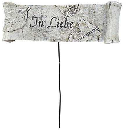 DARO DEKO Trauer-Deko Schriftzug-Stecker - in Liebe