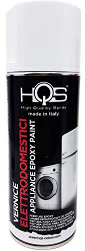 4R Quattroerre.it HQS Bomboletta di Vernice Spray per Elettrodomestici Bianco Lucido 400 ml