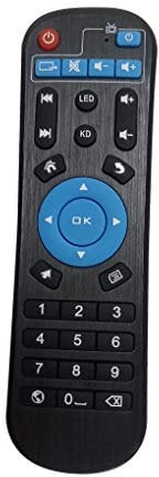 rongweiwang Remplacement ForMXQ-4K MXQ H96 Pro T9 X96 T95Z Android Remote Plus TV Box Télécommande de contrôle