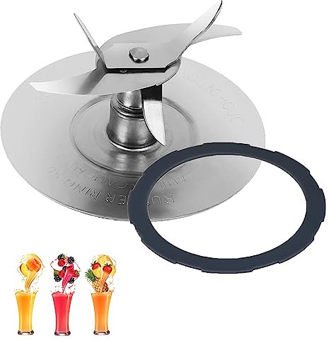 Pro 1200 Blender Blade Compatible with Oster Pro 1200 Blenders with O-ring Rubber Gasket for Oster Pro 1200 Blender Replacement Parts