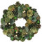 Spring Wreath Green Floral Rose Large Front Door Wall Hanging Summer Garland Ornament Decoration Garden Gift