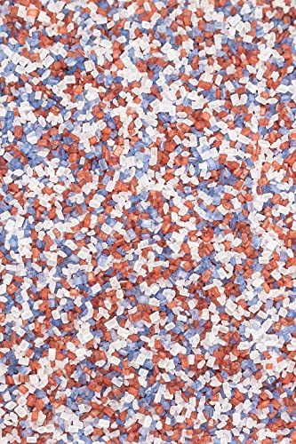 SPRINKLY - Sugar Crystals - Red, White & Blue - 1kg