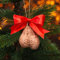 PLGEBR Lustige 2D Weihnachtskugel Weihnachtsbaumschmuck, Weihnachtsbaum Ornamente Anhänger mit Schlüsselband, Weihnachtsspielzeug Heimdekoration