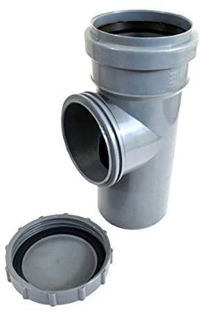 Revisionsreiniger DN50-DN110 Revisionsöffnung HT Rohr Abwasser Montagerohr (DN75)
