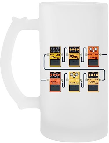 Capzy Stomp That Distortion Pedal Bierkrug Beer Mug