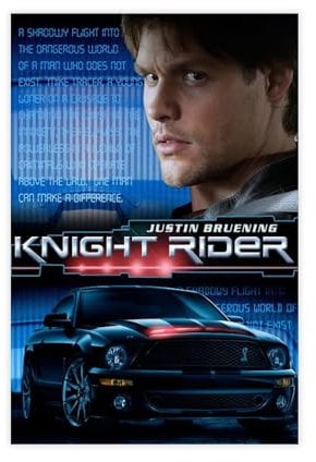 Poster aus der TV-Serie Knight Rider, Leinwand-Poster, Wandkunst, Dekordruck, Bild, Gemälde für Wohnzimmer, Schlafzimmer, Dekoration, ungerahmt, 30 x 45 cm