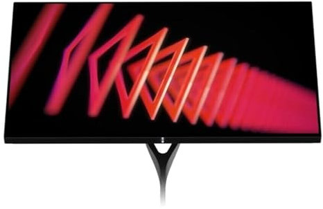 Dough Spectrum One 27-Inch Gaming Monitor - 4K HDR, 144Hz Refresh Rate, 1ms Response, IPS Panel, Freesync Premium Pro, USB-C Docking, DisplayPort, HDMI (Eve Spectrum) (Monitor Only, Glossy)