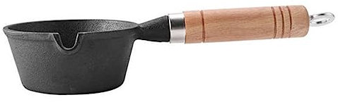 Ciieeo Sartén De Hierro Para Huevos y Dumplings Olla Multifuncional Antiadherente Para Cocinas De Inducción y Gas