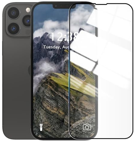 SharkProten 1 Stück Panzer Schutz Glas für iPhone X/iPhone XS/iPhone 11 Pro, 9H Härte Schutzfolie HD Displayschutz Folie Panzerfolie Klar Schutzglas, Displayschutz folie Kratzen,Blasenfrei