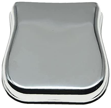 Protecteur de couvercle de pont de guitare électrique, Vintage Sendray Style Tele Bridge Cover Bridge Protecteur pour Vintage Telecaster Chrome Random Color, Metal Guitar Bridge