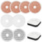 HomeTimes Lot de 10 serpillères de rechange pour nettoyeur sans fil BISSELL SpinWave + Vac Pet 3885N Lavables et réutilisables pour tous les sols et surfaces