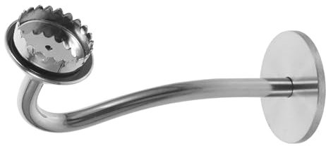 CORHAD 2piezas Soporte De Jabón Magnético Inoxidable Portajabones De Pared para Baño y Cocina Diseño Elegante y Instalación Sin Taladros