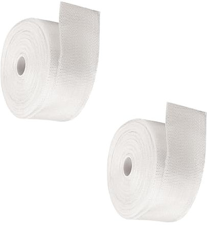 aghoer 2 rouleaux de ruban en tissu en fibre de verre, tissu en fibre de verre 5 cm x 30 m, ruban à joint, tapis en fibre de verre, tissu de renfort, ruban en tissu