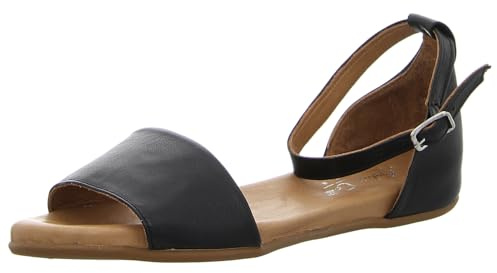 Andrea Conti Damen Sandalette Sandale, schwarz, 37 EU