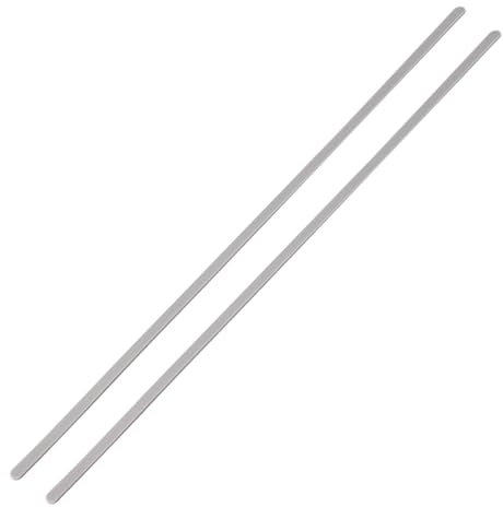 Tinoaly 2pcs Laptop Rubber Feet Strips for Surface Laptop Studio 14.4 Inch, Anti-Slip Laptop Rubber Strip Replacement Laptop Rubber Feet Laptop Bottom Cover Rubber Feet Strips (Gray)