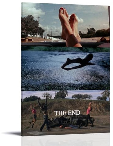 ZAJSGPUR Quentin Tarantino Films Death Proof Puzzle Poster Dekorative Malerei Leinwand Wandkunst Wohnzimmer Poster Schlafzimmer Malerei 08x12inch(20x30cm)