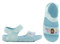 eplusm Disney Frozen e PAW Patrol Skye - Sandali estivi per la spiaggia, il giardino, la piscina, l'asilo, taglia 24-32, turchese, 29 EU