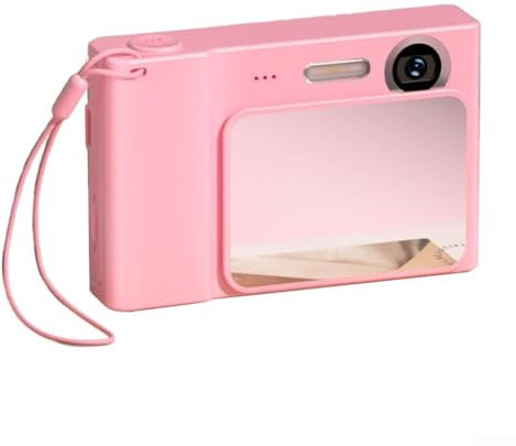 Pour appareil photo numérique 48 MP avec vidéo 4K, parfait pour capturer les moments de la vie (rose)