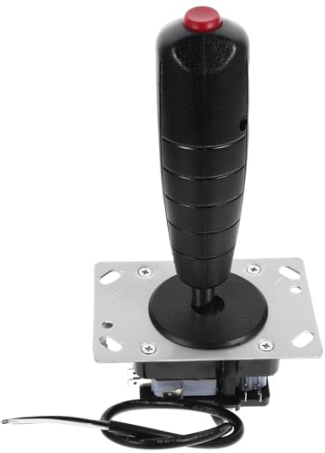 MUELODSIC Joystick Arcade de Vol avec Vibration et Micro-circuit Manette de Remplacement Facile à Installer pour Accessoires de Jeu Simulation Ordinateur