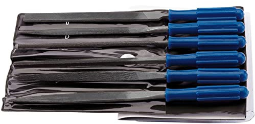 Draper 14185 Warding File Set with Handles, 100mm, 6 Pcs