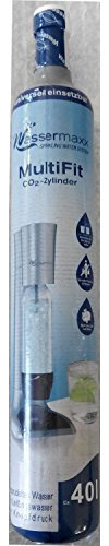 Wassermaxx 40 Liter Stahl Zylinder - gefüllt