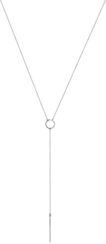 Elli Halskette Damen Y-Kette Geo Minimal in 925 Sterling Silber