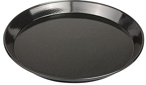 Westmark Pizzablech, Rund, Ø Innen: 28 cm, Emaille, Schwarz, 33922270