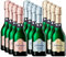 Geldermann Flaschengärung Set – Rosé, Brut, Classique (12 x 0,2l)