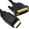 DVI-D 24+1 Mâle vers HDMI Digital Vidéo câble Cordon Plaqués Or 15 m [15 mètre/15m]