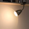 SIBI Leselampe Buch Klemme, LED Wiederaufladbar Klemmlampe mit 4400mAH Akku, Dimmbar Flexible Klemmleuchte mit 3 Helligkeit 3000K Warmes Licht für Schlafzimmer, Büro, Bett Kopfteil, Schwarz