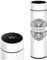Maverton Bouteille Isotherme Personnalisable - Mug de voyage à café/thé - Thermos avec afficheur LED - Cadeau Femme - Cadeau Anniversaire Femme - pour elle - amie - copine - maman - Floral