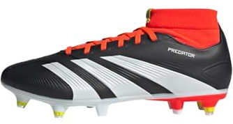 adidas Performance Predator League Sock SG Solar Energy schwarzweissrot, 42 2/3 Unisex