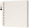 Hiwhy Fotoalbum zum Selbstgestalten 20,5x20,5 cm Scrapbook Fotobuch Weiße Seiten 20 Blätter, Beige